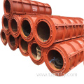 Concrete pipe reinforcement mould for precast concrete